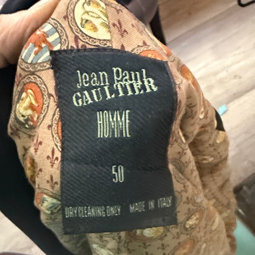Jean Paul Gaultier Homme Patterned Jacket